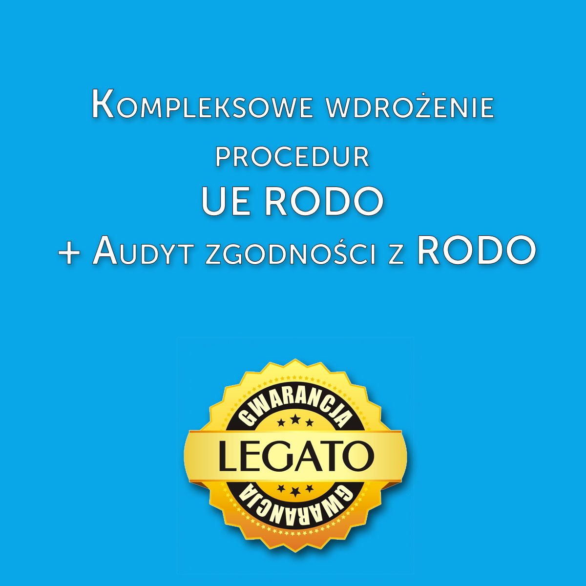 Kompleksowe wdrożenie procedur UE RODO + Audyt zgodności z RODO