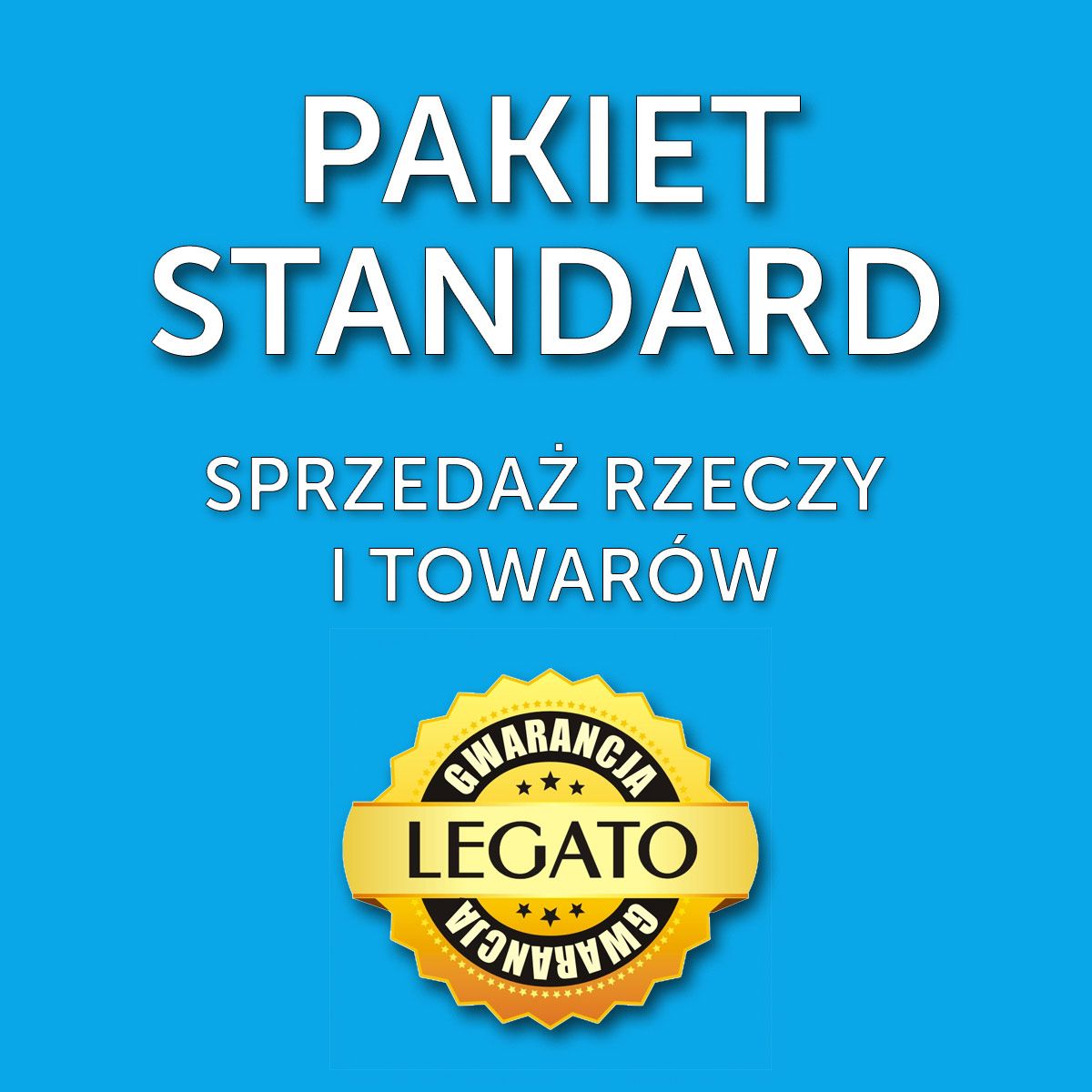 PAKIET STANDARD SPRZEDAŻ RZECZY I TOWARÓW